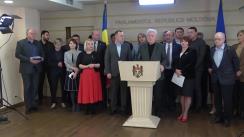 Declarația fracțiunii Blocului Comuniștilor și Socialiștilor în timpul ședinței Parlamentului Republicii Moldova din 2 martie 2023