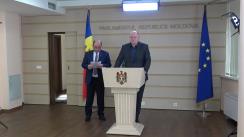 Briefing de presă susținut de fracțiunea Blocului Comuniștilor și Socialiștilor în timpul ședinței Parlamentului Republicii Moldova din 2 martie 2023