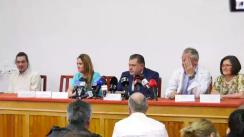 Conferință de presă susținută de ministrul Sănătății, Prof. Univ. Dr. Alexandru Rafila, la Spitalul de Urgență pentru Copii “Grigore Alexandrescu”