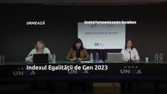 Conferință de presă organizată de A.O. Centrul Parteneriat pentru Dezvoltare cu tema „Indexul Egalității de Gen 2023”
