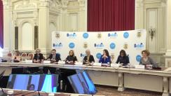 Conferință de presă organizată de Senatul României și Reprezentanța UNICEF în România, prilejuită de lansarea  aplicației de educație parentală Bebbo