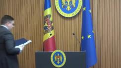 Conferință de presă după ședința Guvernului Republicii Moldova din 29 martie 2023