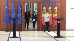 Press conference hosted by the President of the Republic of Moldova, Maia Sandu, and the President of the European Council, Charles Michel