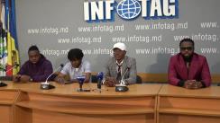 Conferință de presă organizată de un grup de studenți din Nigeria cu tema „Mai mulți studenți nigerieni acuză universitățile moldovenești de șantaj”