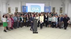 Conferință de presă organizată după ședința Organizației de Femei a Platformei DA