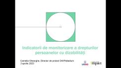 Masă rotundă, organizată de Comisia protecție socială, sănătate și familie, cu privire la validarea Matricei a 138 de indicatori de monitorizare a drepturilor persoanelor cu dizabilități