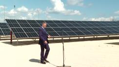 Declarație de presă susținută de Președintele României, Klaus Iohannis, la finalul vizitei la Renewable Energy School of Skills