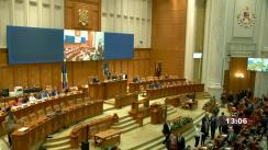 Ședința comună a Camerei Deputaților și Senatului României din 19 aprilie 2023