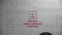 Conferință de presă susținută de Președintele Partidului Social Democrat European, Ion Sula, și Ministrul Economiei al României, Florin Spătaru