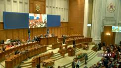 Ședința comună a Camerei Deputaților și Senatului României din 9 mai 2023