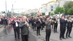 Marșul „Regimentul Nemuritor” cu prilejul Zilei Victoriei, organizat la inițiativa lui Ilan Șor