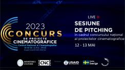 Decernarea Premiilor Câștigătorilor sesiunii de Pitch în cadrul concursului de finanțare a proiectelor cinematografice 2023