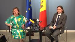 Conferință de presă susținută de Președinta Subcomisiei pentru Securitate și Apărare a Parlamentului European, Nathalie Loiseau