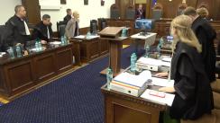 Ședința Curții Constituționale de examinare a sesizării Guvernului Republicii Moldova nr. 184h/2023 privind verificarea constituționalității Partidului Politic „Șor”