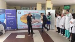 Eveniment de donație UE-OMS a aparatului ecografic și a preparatelor pentru tratamentul unor tipuri de cancer