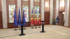 Conferință de presă susținută de Președinta Republicii Moldova, Maia Sandu, și Președinta Comisiei Europene, Ursula von der Leyen