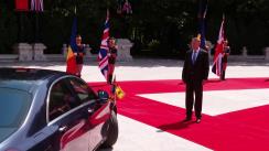 Ceremonia primirii oficiale a Majestății Sale Regele Charles al III-lea la Palatul Cotroceni