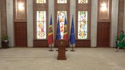 Conferință de presă susținută de Președinta Republicii Moldova, Maia Sandu, privind Summitul Comunității Politice Europene