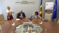 Semnarea Acordului de împrumut dintre Republica Moldova și Banca Internațională pentru Reconstrucție și Dezvoltare pentru realizarea proiectului „Investiții pentru Guvernanță, Creștere și Reziliență în agricultură (AGGRI)”