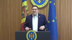 Conferință de presă după ședința Guvernului Republicii Moldova din 7 iunie 2023