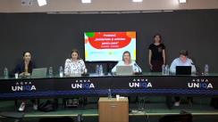 Conferință de presă organizată de Asociația „MOTIVAȚIE” din Moldova cu tema „Totalizarea proiectului „Solidaritate și activism pentru pace”: acțiuni și rezultate”