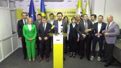 Conferință de presă organizată de Partidul Acțiune și Solidaritate de anunțare a deciziilor Convenției Teritoriale OT Chișinău privind pregătirile pentru alegerile locale în municipiul Chișinău