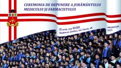 Ceremonia de depunere a Jurământului medicului și farmacistului, Promoția 2023