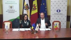 Semnarea de către Primăria Municipiului Chișinău și Banca Europeană pentru Reconstrucție și Dezvoltare a acordului de împrumut de 8 milioane Euro și a acordului de grant în valoare de 4 milioane Euro, din sursele Fondului Verde pentru Climă