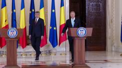 Declarație de presă susținută de Președintele României, Klaus Iohannis, după consultările cu partidele politice parlamentare