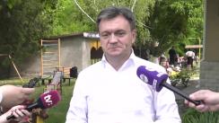 Declarații de presă susținute de prim-ministrul Republicii Moldova, Dorin Recean, de totalizare a vizitei în raionul Strășeni