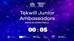 Tekwill Expo Day. Finala „Tekwill Junior Ambassadors”