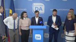Prezentarea candidatului Platformei DA la alegerile pentru funcția de primar al municipiului Chișinău