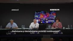 Dezbaterea publică organizată de Agenția de presă IPN la tema „Stalinizarea și destalinizarea societății moldovenești”