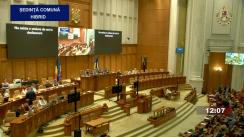 Ședința comună a Camerei Deputaților și Senatului României din 10 iulie 2023