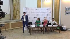 Conferință organizată de Institutul Cultural Român, privind lansarea evenimentului  ‘Noaptea Dansului’ (26 august)