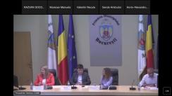 Ședința extraordinară a Consiliului General al Muncipiului București din 18 iulie 2023