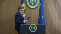 Conferință de presă după ședința Guvernului Republicii Moldova din 26 iulie 2023