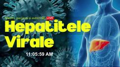 Conferință de presă organizată de Asociația Pacienților cu Afecțiuni Hepatice, cu ocazia Zilei mondiale de luptă împotriva hepatitelor
