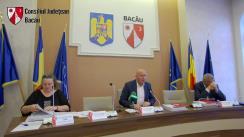 Ședința ordinară a Consiliului Județean Bacău din 27 iulie 2023