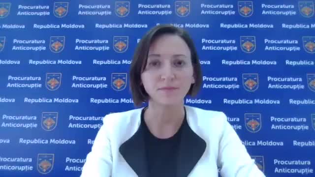 Briefing de presă susținut de șefa Procuraturii Anticorupție, Veronica Dragalin, privind detalii din dosarul Vladimir Andronachi