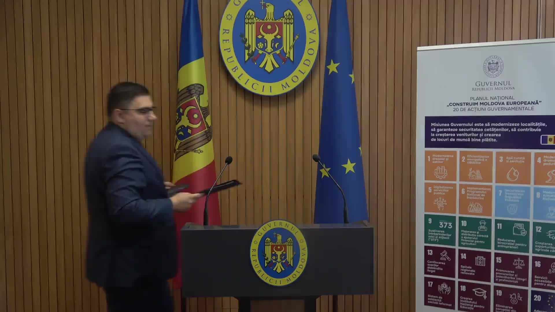 Conferință de presă după ședința Guvernului Republicii Moldova din 30 august 2023