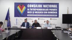 Conferință de presă organizată de Consiliul Național al Întreprinderilor Private Mici și Mijlocii din România 
