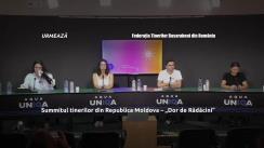 Conferință de presă organizată de Federația Tinerilor Basarabeni din România cu tema „Summitul tinerilor din Republica Moldova – „Dor de Rădăcini”