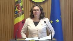 Declarație de presă susținută de ministra Mediului, Iordanca-Rodica Iordanov, după ședința Guvernului Republicii Moldova din 6 septembrie 2023