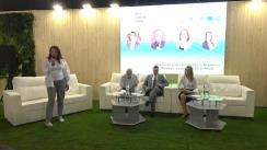 Discuție în panel „Depășirea crizei energetice în Republica Moldova, cu sprijinul UE și PNUD” în cadrul expoziției „ECO & GREEN EXPO”