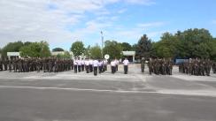 Ceremonia de depunere a jurământului militar în Chișinău