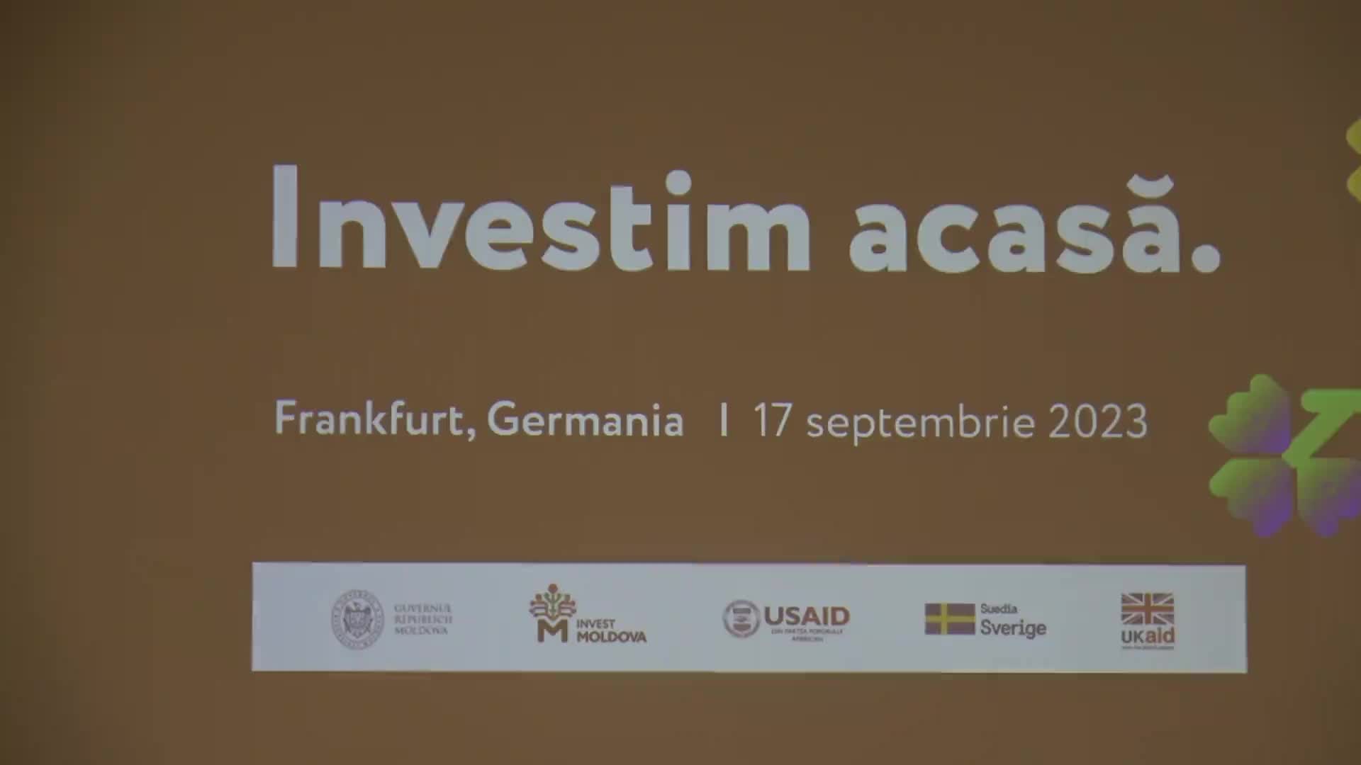 Diaspora Invest. Investim acasă. Frankfurt