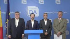 Octavian Țîcu, Alexandru Arsenie, Iurie Renița, Dinu Plîngău, mesaj de susținere a Platformei DA în alegerile locale