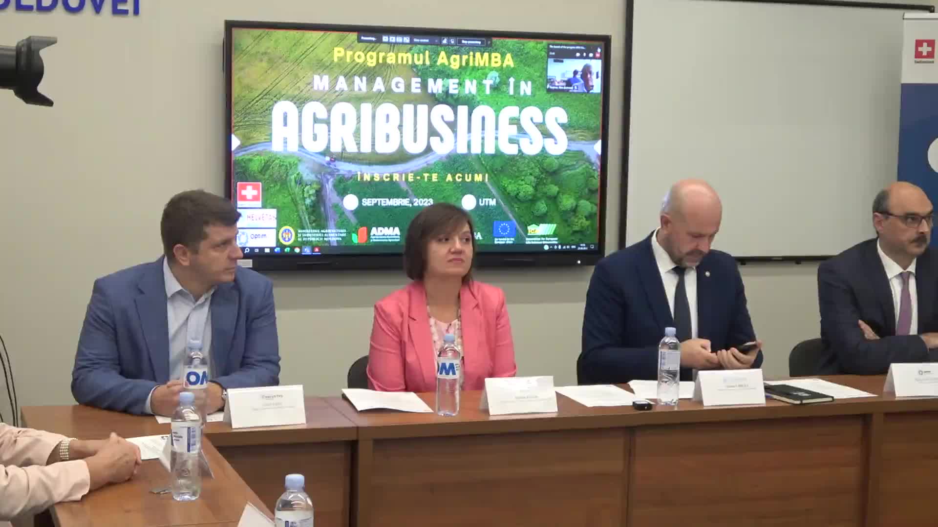 Lansarea programului AgriMBA - Management în Agribusiness