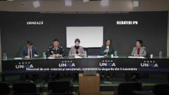 Dezbaterea publică organizată de Agenția de presă IPN la tema „Discursul de ură - interzis și sancționat, o premieră la alegerile din 5 noiembrie”